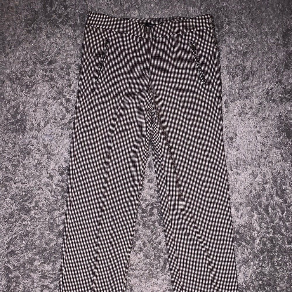 Gingham Dress Pants